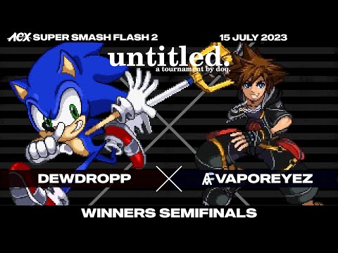 Dewdropp (Sonic) vs VaporeyeZ (Sora) - Winners Semifinals - untitled.