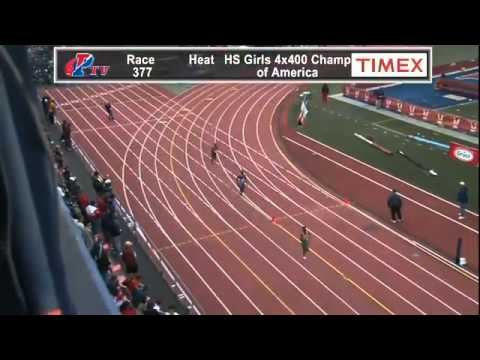 Penn Relays 2011 HS Girls 4 X 400 Championship of America