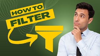 How to create Filter in EXCEL (easy and quick)
