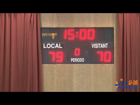 3rd Group B vs 3rd Group A - ARIS SALÒNICA vs CZECH NATIONAL TEAM - TOP European U16 2018