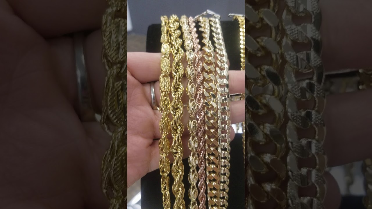 Cadena oro laminado 14k