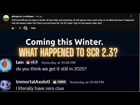 What happened to scr 2.3?