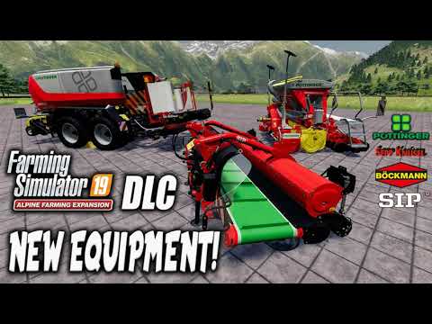 Alpine Farming Expansion DLC / NEW EQUIPMENT / (Review) Farming Simulator 19 PS4 FS19 12th Nov 2020.