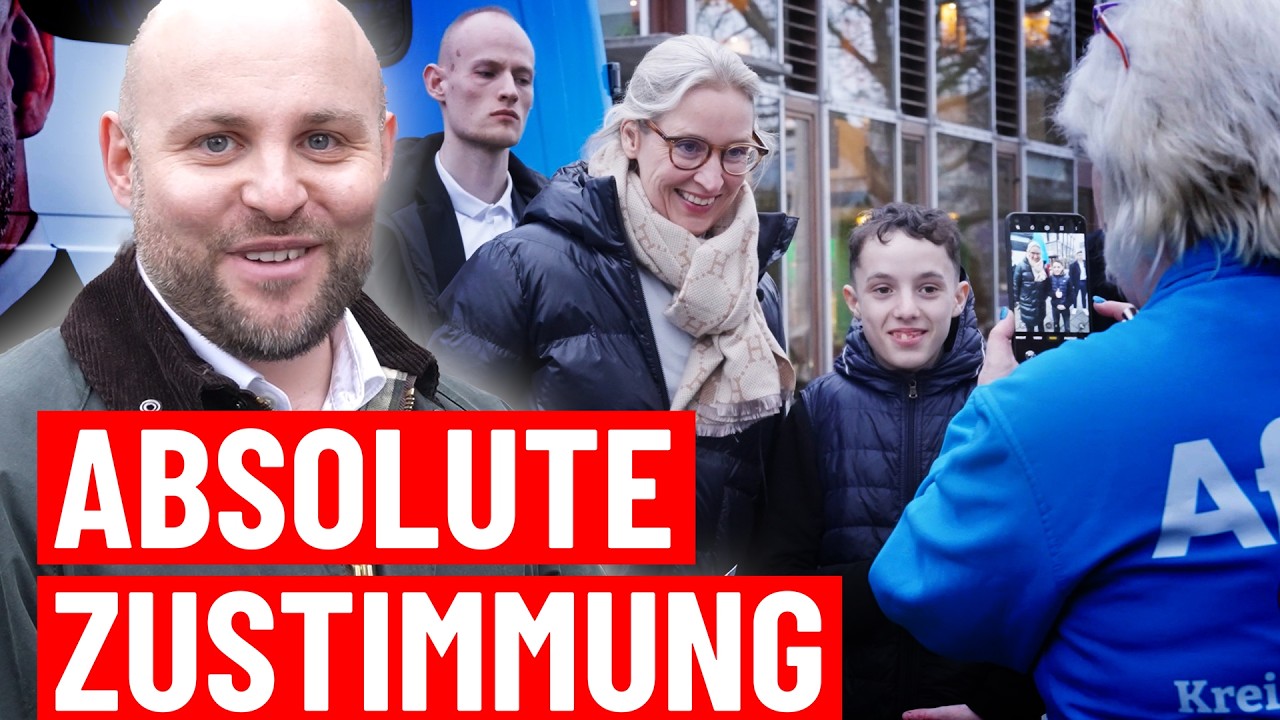 Weidel & Frohnmaier auf Wahlkampf-Tour – Damit haben wir nicht gerechnet