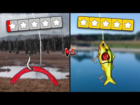1-Star Fishing Gear vs 5-Star Fishing Gear