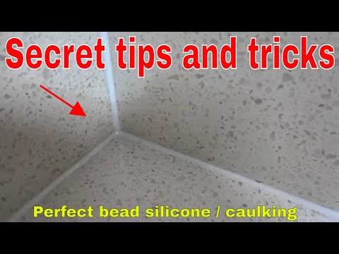 How to apply silicone  - Secret Tips and tricks