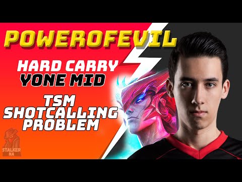 TSM PowerOfEvil - First LCS Games - Never On The Same Page | Yone Gameplay | Hard Carry