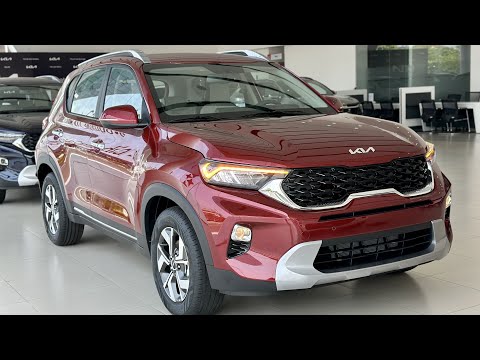 Kia Sonet 2023 - Engine 1.5L 115hp Red Color