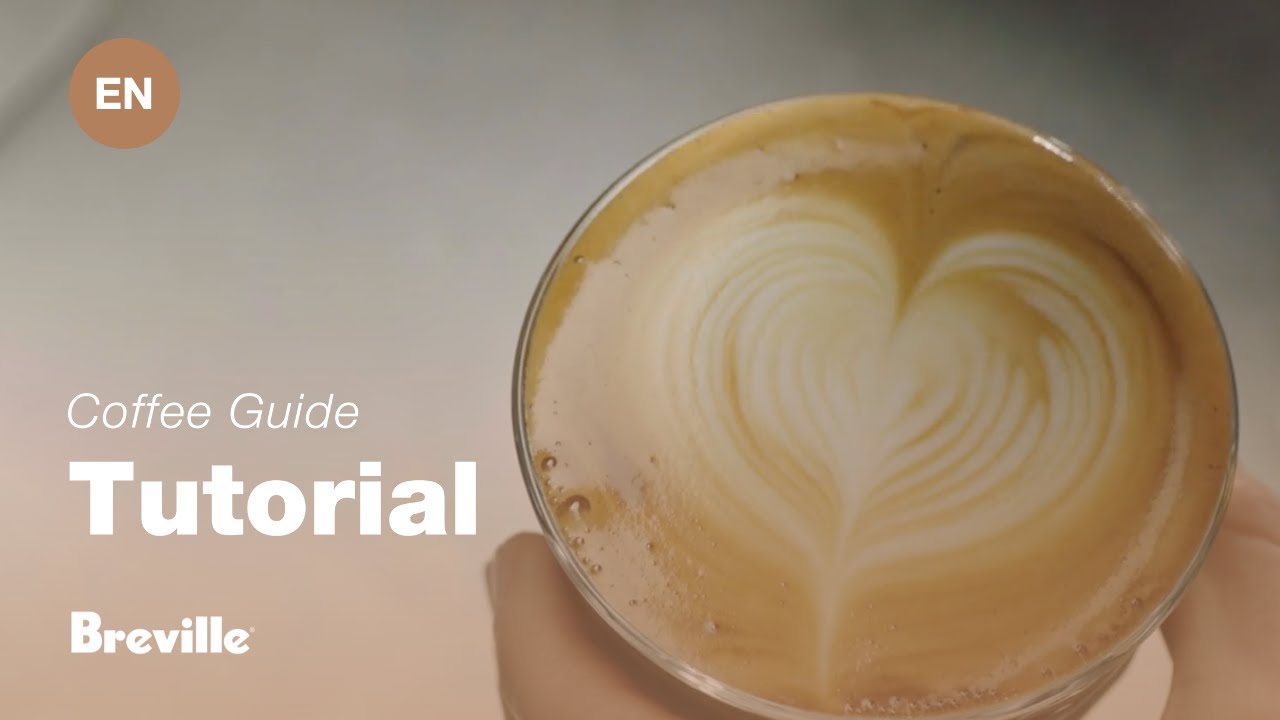 How to create latte art: the heart