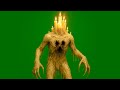 ️ The Candle Husk Dripping Wax Horror Green Screen Monster