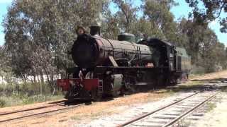 preview picture of video 'Hotham Valley Tourist Railway - 13th October 2013'