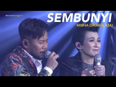 Sembunyi-Misha Omar &  Ajai (LIVE) KONSERT MINGGU INI