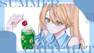 【 お酒のむ 】新OP/ED🌼しゃべるよ～～夏過ぎる！！【 にじさんじ / 家長むぎ 】のサムネイル