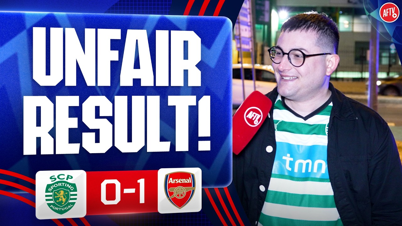 “UNFAIR RESULT!’ Sporting Fan Vasco Reacts to Arsenal Defeat!” | Sporting 0-1 Arsenal