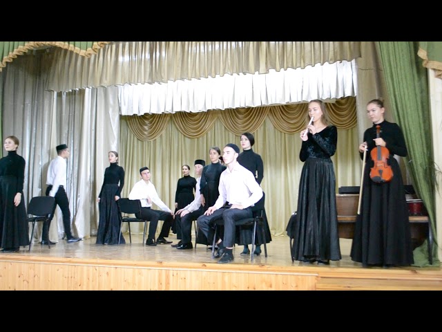 Казан театр училищесы студентлары Наласада