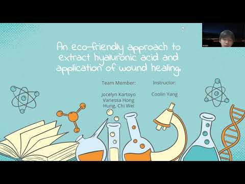 An eco-friendly approach to extract hyaluronic acid and application of wound healing.