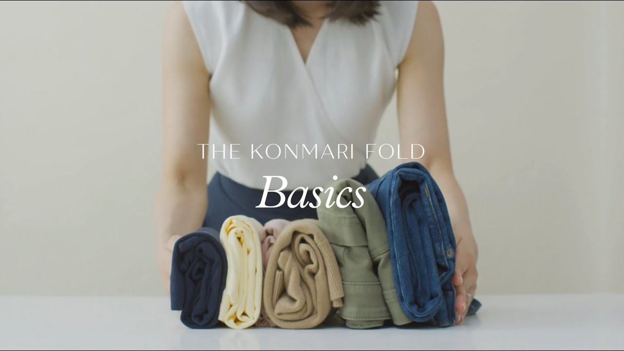 The KonMari Fold | Basics - YouTube