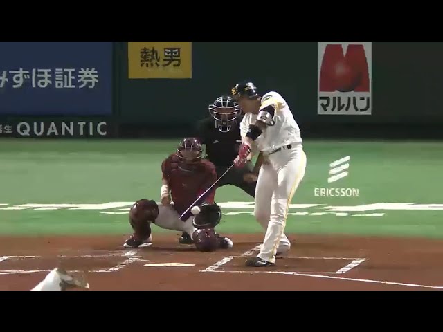 【1回裏】ホークス・内川 イーグルス・則本のフォーク捉え先制!! 2015/10/1 H-E