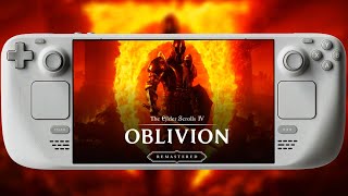 Oblivion Remastered on Steam Deck OLED | Livestream Gameplay & Performance Test!