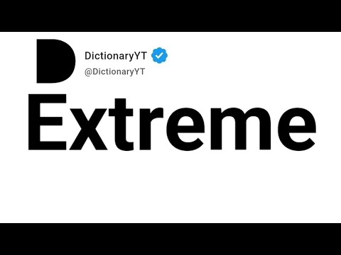 Extremeness Thesaurus