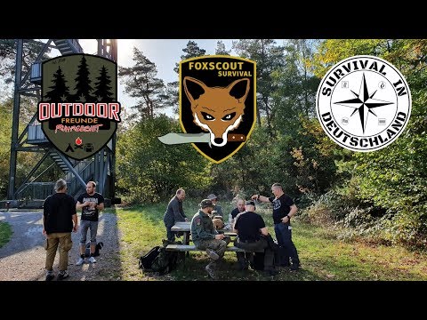 Wandern in der Haard mit Survival in Deutschland und Outdoor Freunde Ruhrgebiet