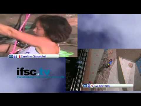 Climbing World Cup 2011 Lead Valence, FRA - Women's and Men's Qualifications