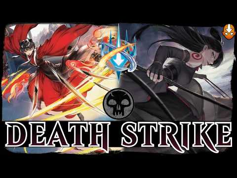 DEATH STRIKE MAI | MTG Arena - Mono Black Life Drain Draw Punishment Standard AVATAR MTG Deck