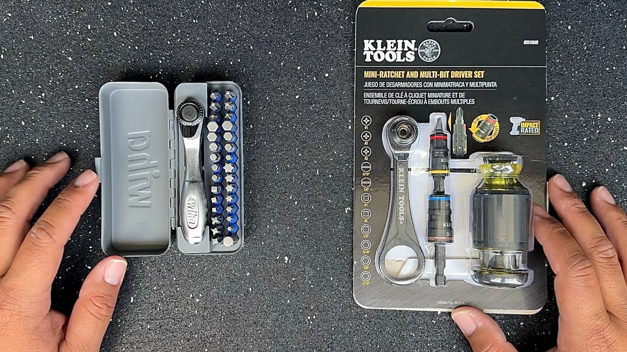 Klein Tools MINI RATCHET AND MULTI BIT DRIVER SET