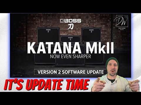 Katana MKII Firmware 2.0 - Update And Demo