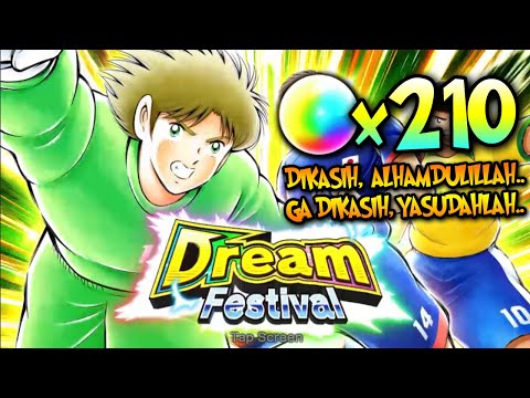 210 DB GACHA SALINAS FEST V2!! 🔥🔥 Captain Tsubasa Dream Team: DREAM FESTIVAL SALINAS V2 (INDONESIA)
