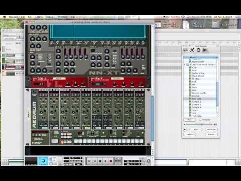 Live Sampling in Reason - Tutorial 3