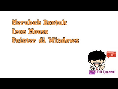 Cara Merubah Cursor atau Mouse Pointer Windows 7 Dengan Icon Lainnya