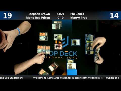 Modern w/ Commentary 12/11/18: Stephen Brown (Red Prison) vs. Phil Jones (Martyr Proc)