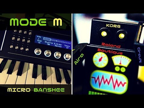 MODE M - Roland Boutique's: SH-01A/JP-08/JU-06/JX-03/D-05/TR-09/TB-03+