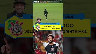 GOL DO JOGO | Velo Clube 0 x 1 Corinthians | Yuri Alberto decide nos acréscimos! | Voz do Esporte
