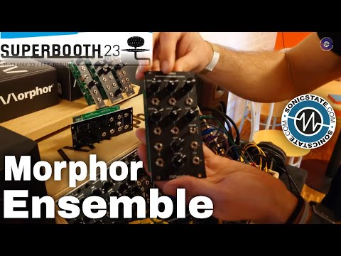 Superbooth 2023: Morphor - Ensemble  - 8 Analogue Delay Lines