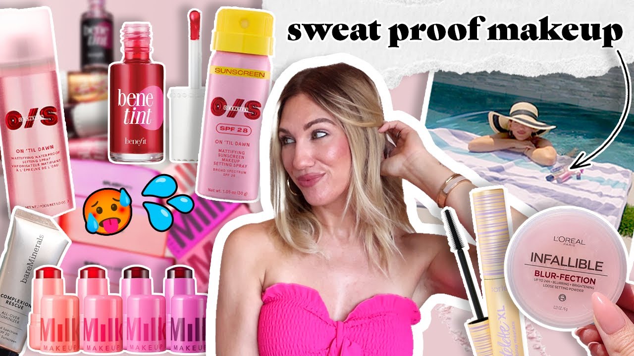 The Only Summer Makeup You Need // SWEAT-PROOF tested!
