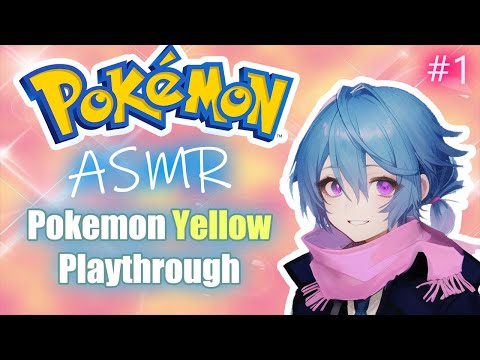 ASMR - Pokemon Yellow Playthrough Part 1 (Whispered)