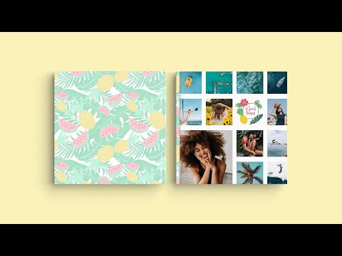 Inspiration für das Fotobuchcover – „Mein Sommerurlaub“