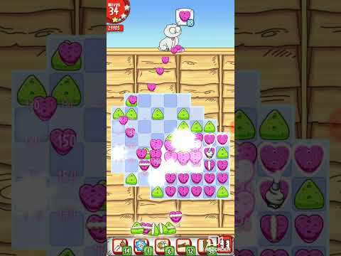 Simon cat Crunch Time level 415 100 Green 50 Magenta Score 107,710