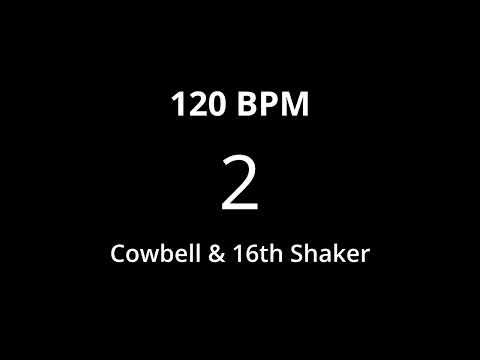120 BPM METRONOME - COWBELL & SHAKER