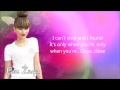 Zendaya - Only When You're Close [Lyrics HD]