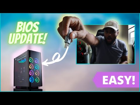 A Beginner Guide: How To Update Motherboard Bios In 5min - 2021 EASY!