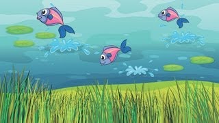 5 Little Fishies in the Sea | Kids' Songs