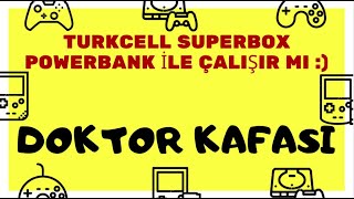 Turkcell Superbox'ı powerbank ile nasil calistirdim:)