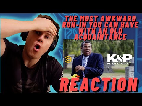 The Most Awkward Run-In You Can Have With an Old Acquaintance - Key & Peele ((IRISH REACTION!!))