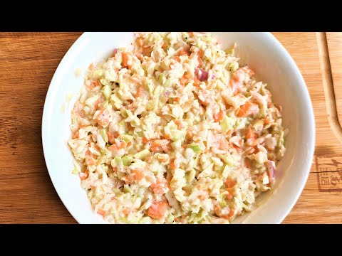 The Perfect Coleslaw Recipe | How to make KFC Coleslaw