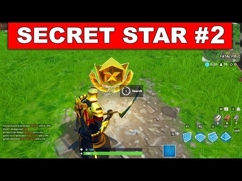 Week 2 Secret Battle Star Location Season 10 - Secret Loading Screen Location Battle star Season X