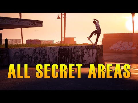 All Secret Areas - Tony Hawk's Pro Skater 1 + 2