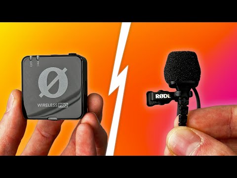 Rode Wireless Pro vs Lavalier II Mic Comparison
